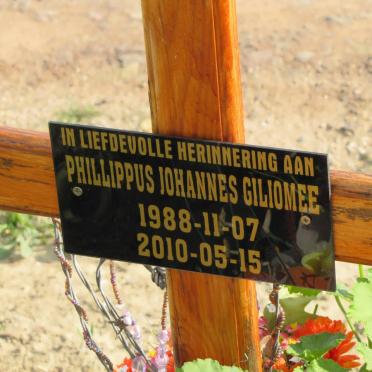 GILIOMEE Phillippus Johannes 1988-2010