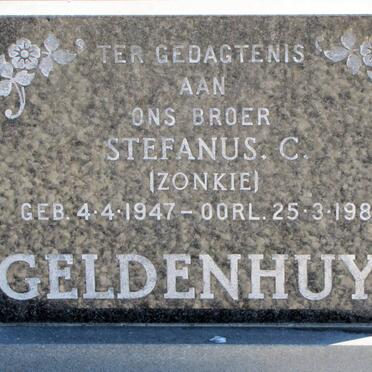 GELDENHUYS Stefanus C. 1947-1983