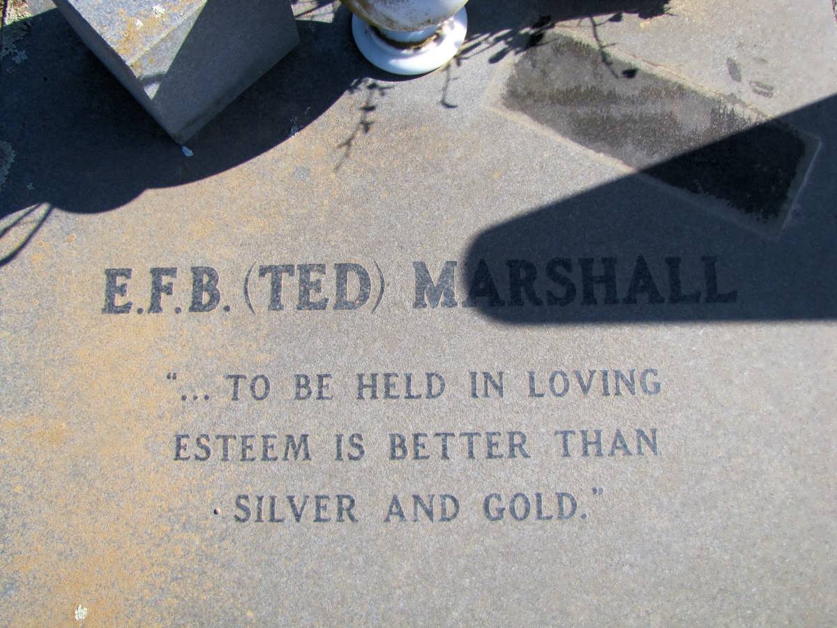 MARSHALL E.F.B.