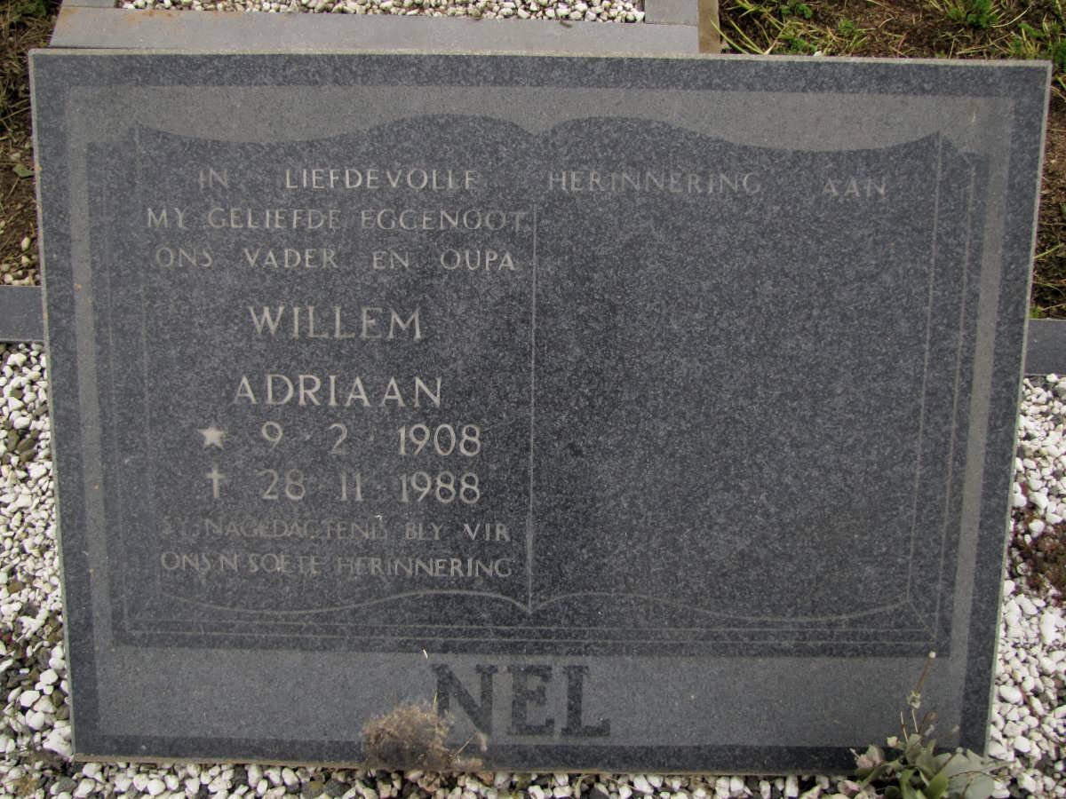 NEL Willem Adriaan 1908-1988