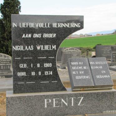 PENTZ Nicolaas Wilhelm 1909-1974