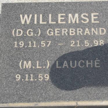 WILLEMSE D. Gerbrand 1957-1998 &amp; M.L. LAUCHE 1959-