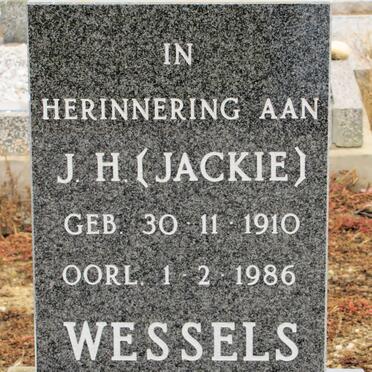 WESSELS J.H. 1910-1986