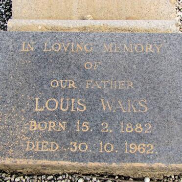 WAKS Louis 1882-1962