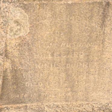PREEZ Hillegard Marthinus, du 1856-1916