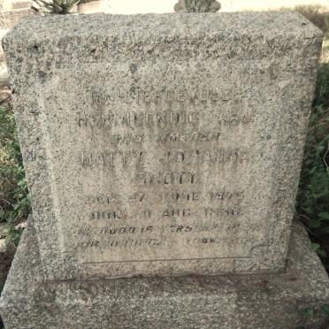 SCOTT Matty Johanna 1875-1936