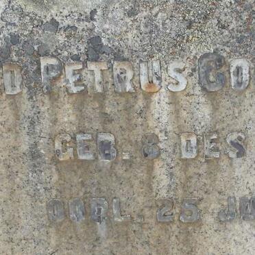 MILLER Richard Petrus Cornelius 1850-1942