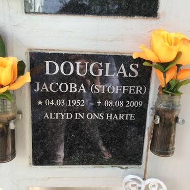 DOUGLAS Jacoba 1952-2009