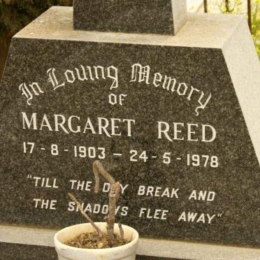 REED Margaret 1903-1978