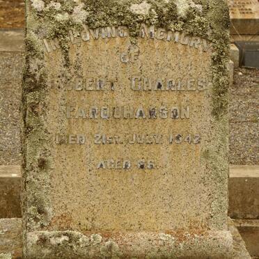 FARQUHARSON Robert Charles -1942