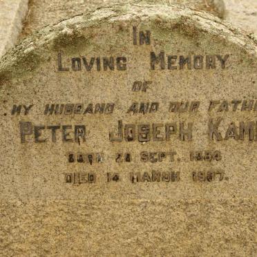 KAMP Peter Joseph 1884-1937