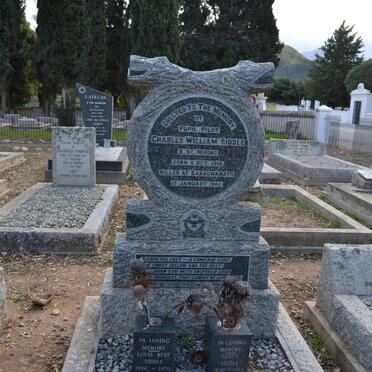 SIDDLE Charles William 1916-1941 :: SIDDLE Louis Best 1886-1970 :: SIDDLE Gerty -1985