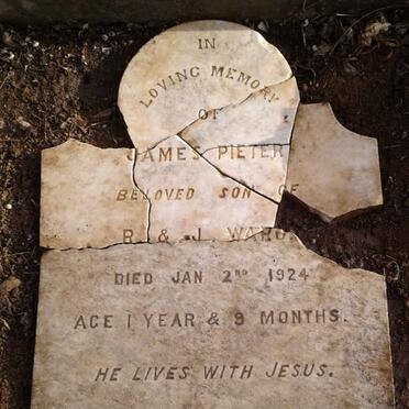 WARD James Pieter -1924