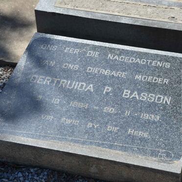 BASSON Gertruida P. 1864-1933