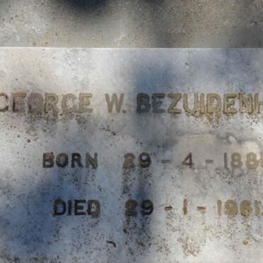 BEZUIDENHOUT George W. 1888-1961