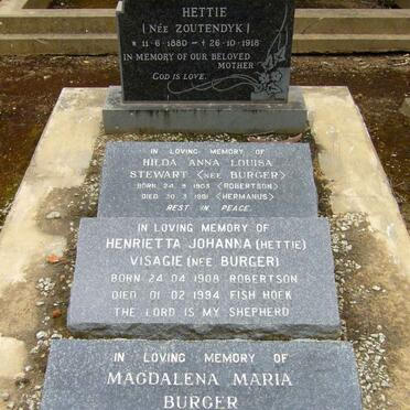 BURGER :: VISAGIE :: STEWART