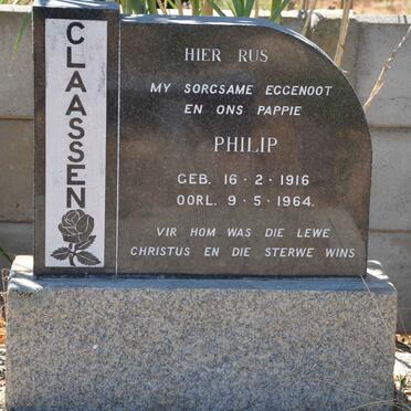 CLAASSEN Philip 1916-1964