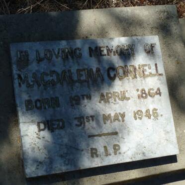 CONNELL Magdalena 1864-1946