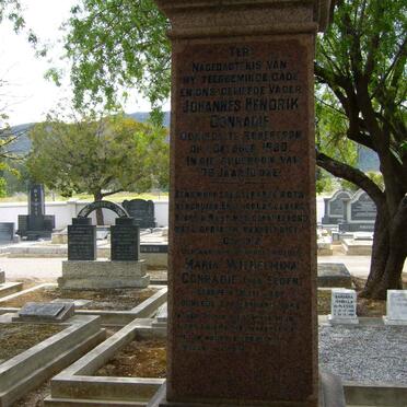 CONRADIE Johannes Hendrik -1930 &amp; Maria Wilhelmina VAN EEDEN 1881-1946