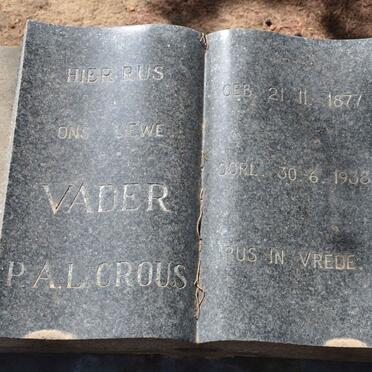 CROUS P.A.L. 1877-1938