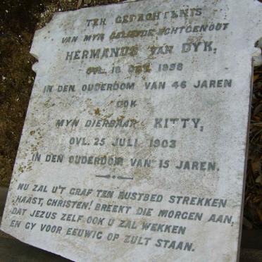 DYK Hermanus, van -1898 :: VAN DYK Kitty -1903