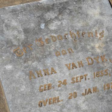 DYK Anna, van 1855-1928