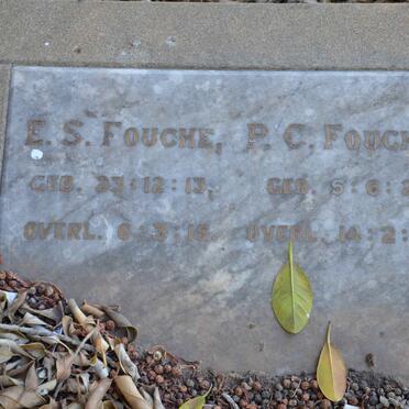 FOUCHE E.S. 1913-1915 :: FOUCHE P.C. 1928-1929
