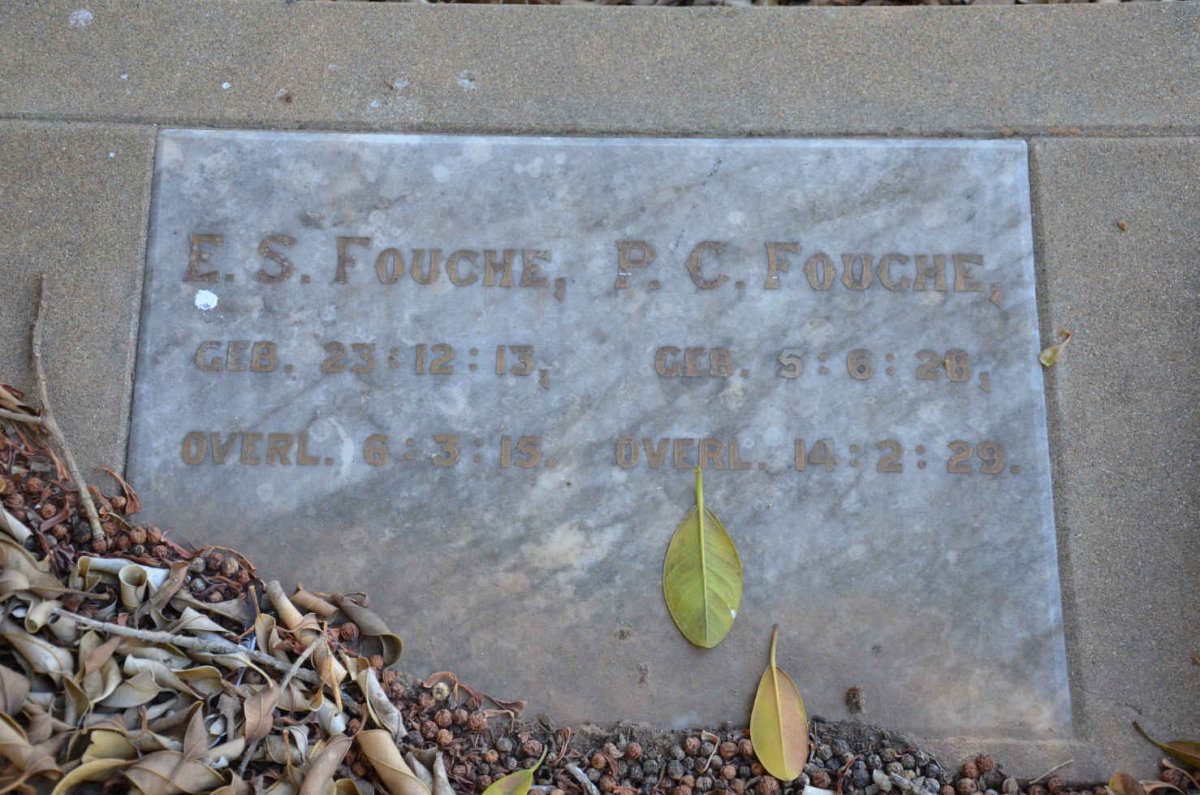 FOUCHE E.S. 1913-1915 :: FOUCHE P.C. 1928-1929