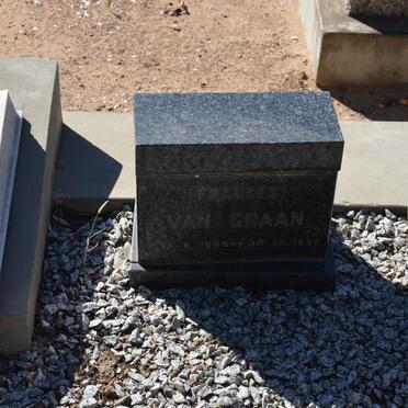 GRAAN Frances, van 1896-1987