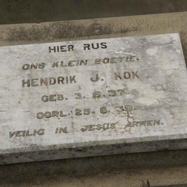 KOK Hendrik J. 1937-1939