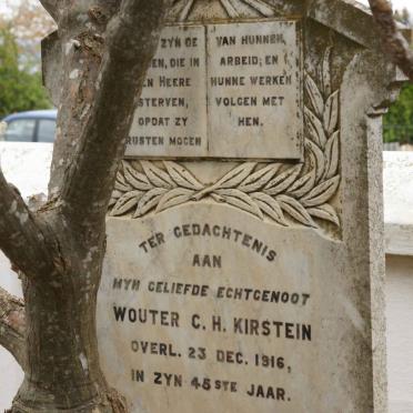 KIRSTEIN Wouter C.H. -1916