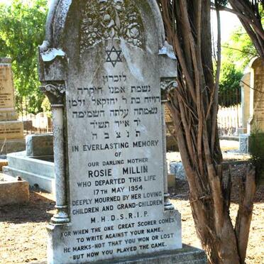 MILLIN Rosie -1954
