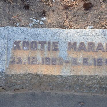 MARAIS Kootie 1893-1943