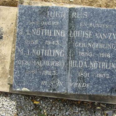 NÖTHLING :: VAN ZYL