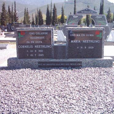 NEETHLING Cornelis 1921-1995 &amp; Maria 1929-