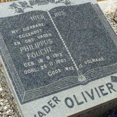 OLIVIER Philippus Fouché 1913-1967