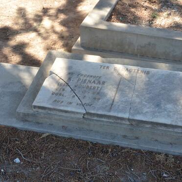 PIENAAR ?. K. nee JOUBERT 18??-1946