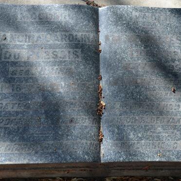 PLESSIS J.D., du 1877-1956 &amp; Francina Carolina BRINK 18?7-194?