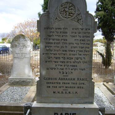 RABIE Gerson Abraham -1935