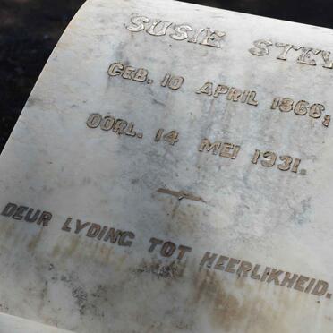 STEYN Susie 1866-1931