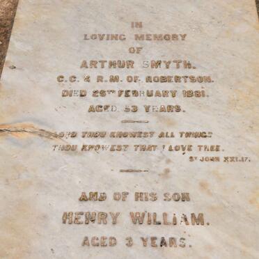 SMYTH Arthur -1881 :: SMYTH Henry William