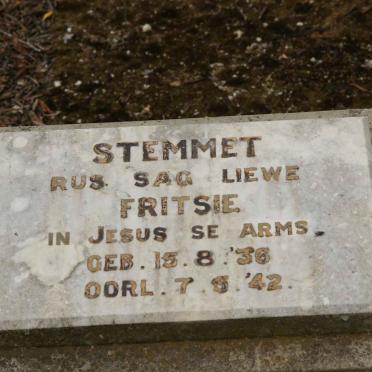 STEMMET Fritsie 1936-1942
