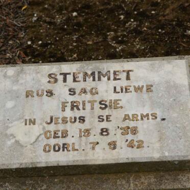 STEMMET Fritsie 1936-1942