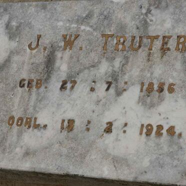 TRUTER J.W. 1856-1924