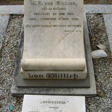 TOIT Paul Fouche, du 1934-1936 &amp; Elizabeth J.H. VON WILLICH nee DE VILLIERS 1860-1908  1721