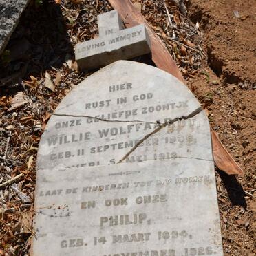 WOLFFAARDT Philip 1894-1926 :: WOLFFAARDT Willie 1906-1918
