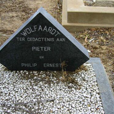 WOLFAARDT Pieter :: WOLFAARDT Philip Ernest