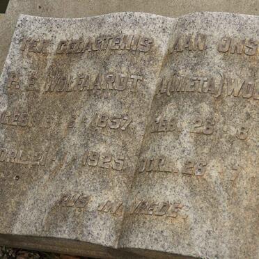 WOLFAARDT P. E. 1857-1925 &amp; Meta 1846-1960