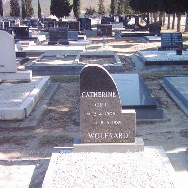 WOLFAARD Catherine 1906-1989