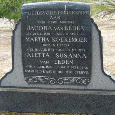 EEDEN, van :: KOEKEMOER